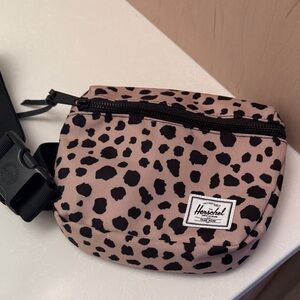 Herschel Supply Company Leopard Print Crossbody Bag